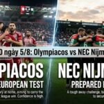 Nhận định trận đấu 01h00 ngày 5/8:Olympiacos vs NEC Nijmegen