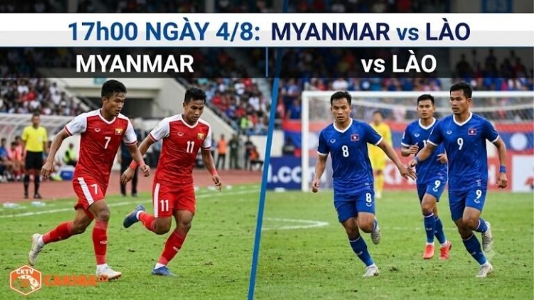 Nhận định trận đấu 17h00 ngày 4/8: Myanmar vs Lào mới nhất