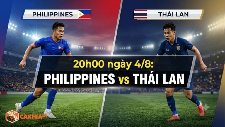 Nhận định trận đấu 20h00 ngày 4/8: Philippines vs Thái Lan