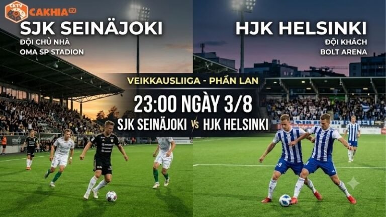 Nhận định trận đấu 23h00 ngày 3/8: Seinajoen vs HJK Helsinki